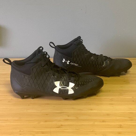 Under Armour Nitro Select Womens Sz 10 Cleats Baseball Softball Soccer Football - Picture 2 of 14